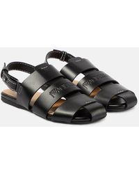 JW Anderson - Fisherman Leather Sandals - Lyst