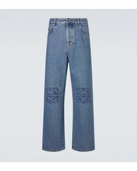 Loewe - Anagram Straight Jeans - Lyst