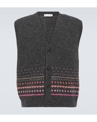 Our Legacy - Wool Sweater Vest - Lyst