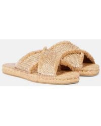 Jimmy Choo - Aciel Espadrille Slides - Lyst