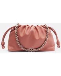 Loewe - Flamenco Medium Leather Clutch - Lyst