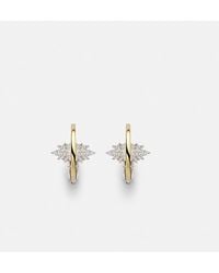 YEPREM - Golden Strada 18Kt And Earrings With Diamonds - Lyst