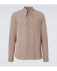 Valentino - Hemd Aus Seide - Lyst