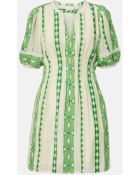 Velvet - Vestido Corto Lucy De Algodon - Lyst