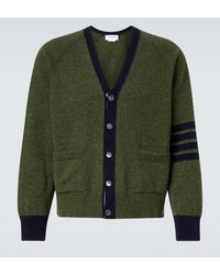 Thom Browne - Cardigan Aus Wolle - Lyst