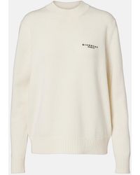 Givenchy - Logo Wool And Cashmere Sweater - Lyst