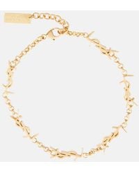 Saint Laurent - Bracciale A Catena Ysl - Lyst