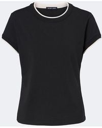 Veronica Beard - Devin Cotton-Blend T-Shirt - Lyst