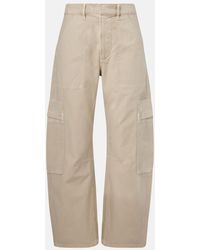 Citizens of Humanity - Marcelle Mid-Rise Cotton Twill Cargo Pants - Lyst