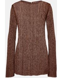 Cala De La Cruz - Loretta Lame Top - Lyst