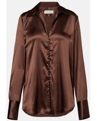 Dries Van Noten - Silk-Blend Shirt - Lyst
