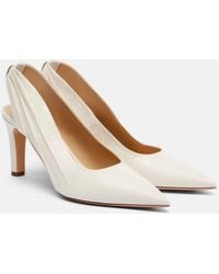 Gabriela Hearst - Amari 90 Leather Slingback Pumps - Lyst