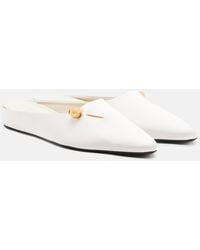 Herbert Levine - Sleep On It Satin Mules - Lyst