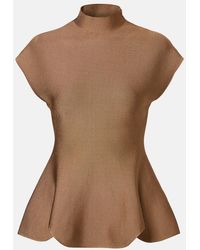KHAITE - Andra Knitted Top - Lyst