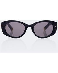 Dior - New Dior B1U Oval Sunglasses - Lyst