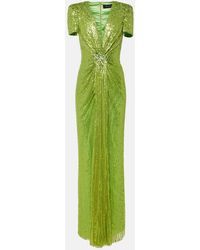 Jenny Packham - Momoka Sequined Tulle Gown - Lyst