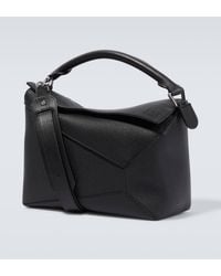 Loewe - Puzzle Medium Leather Shoulder Bag - Lyst