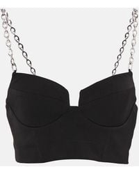 Jonathan Simkhai - Top Raccourci Trina A Ornements - Lyst