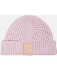 Loewe - Logo Cashmere Beanie - Lyst