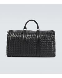 Bottega Veneta - Sac De Voyage Large En Cuir Intrecciato - Lyst
