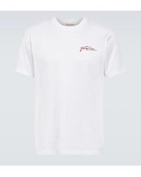 Marni - T-shirt in jersey di cotone - Lyst