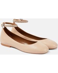 See By Chloé - Chany Leather Ballet Flats - Lyst