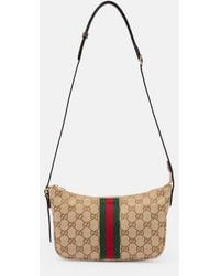 Gucci - Lunetta Gg Canvas Small Crossbody Bag - Lyst
