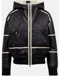 Bogner - Lomi Shearling-lined Leather Jacket - Lyst