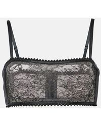 Wardrobe NYC - Bralette in pizzo floreale - Lyst