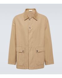 The Row - Frank Cotton Canvas Field Jacket - Lyst