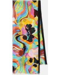 Etro Schal aus Seide - Mehrfarbig