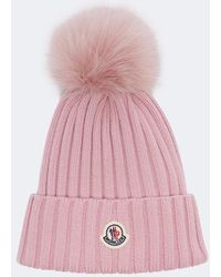 Moncler - Ribbed-Knit Virgin Wool Beanie - Lyst