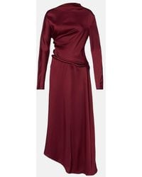 Victoria Beckham - Midi Dress - Lyst