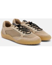 Prada - Sneakers Speedrock Mit Leder - Lyst