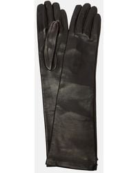 Nour Hammour - Leather Gloves - Lyst