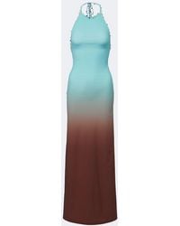 Christopher Esber - Beach Quartz Halter Embellished Maxi Dress - Lyst