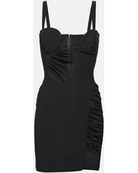 Nensi Dojaka - Cutout Jersey Minidress - Lyst