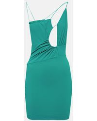Nensi Dojaka - Cutout Ruched Minidress - Lyst
