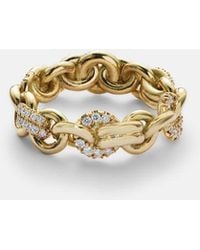 Spinelli Kilcollin - Fused Serpens Medium 18Kt Ring With Diamonds - Lyst