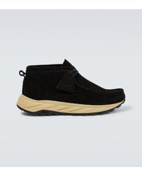 Clarks - Desert Boots Wallabee Eden Aus Veloursleder - Lyst