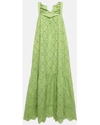 Dorothee Schumacher - Maxikleid Aus Einem Baumwollgemisch - Lyst