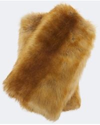 Saint Laurent - Shearling Hand Muffs - Lyst