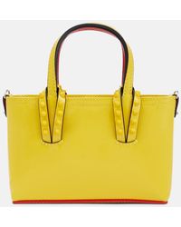 Christian Louboutin - Cabata Nano Patent Leather Tote Bag - Lyst