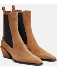 Paris Texas - Bettina 50 Suede Ankle Boots - Lyst