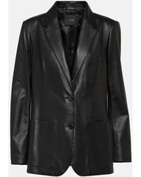 JOSEPH - Blazer Jacques Aus Leder - Lyst