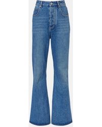 Bottega Veneta - High-Rise Flared Jeans - Lyst