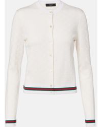 Gucci - Gg Jacquard Cardigan - Lyst