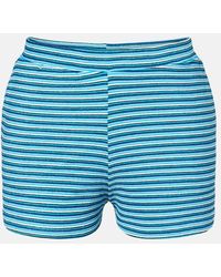 The Upside - Rio Billie Striped Shorts - Lyst