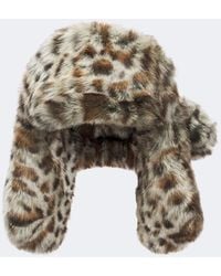 Ruslan Baginskiy - Leopard-Print Aviator Hat - Lyst