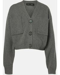 Proenza Schouler - Sofia Cashmere And Wool Cardigan - Lyst